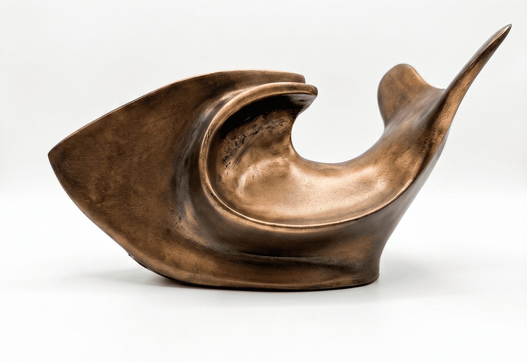 Matsya — bronze fish sculpture